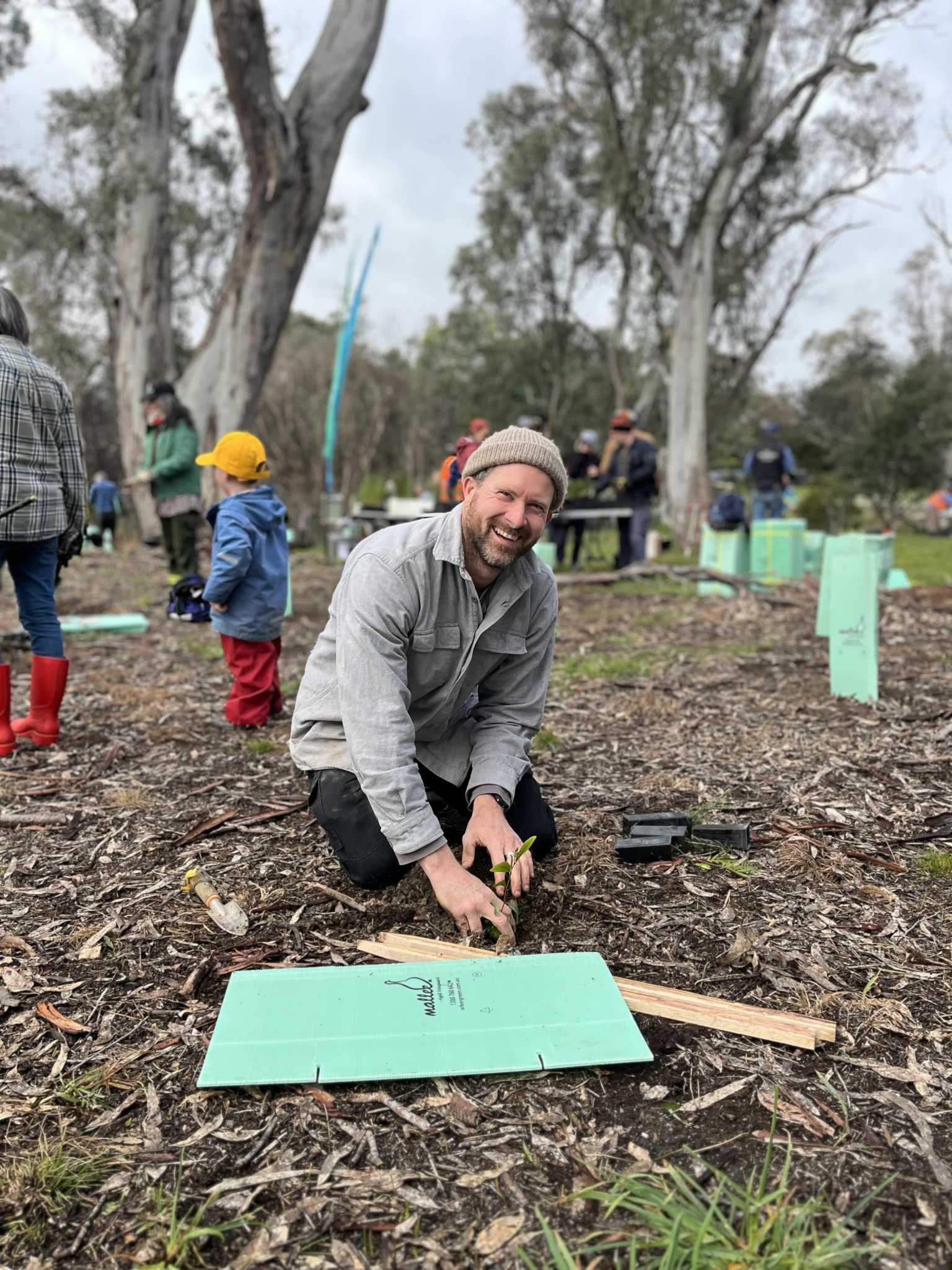 TIm Pilgrim Planting